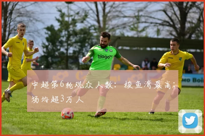 中超第6轮观众人数：梭鱼湾最高；场均超3万人